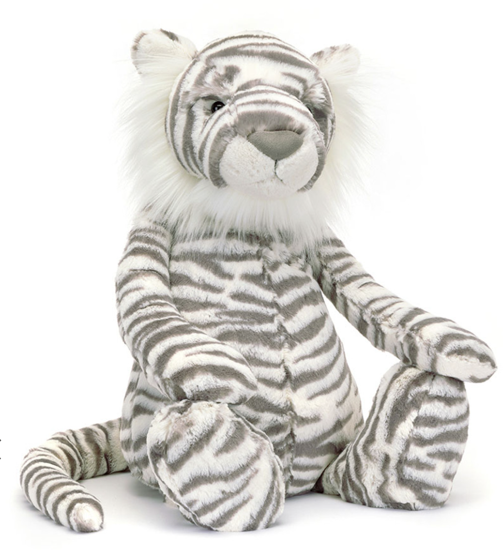 Jellycat Bashful Snow Tiger Really Big