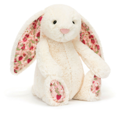 Jellycat Blossom Cream Bunny Berry Little