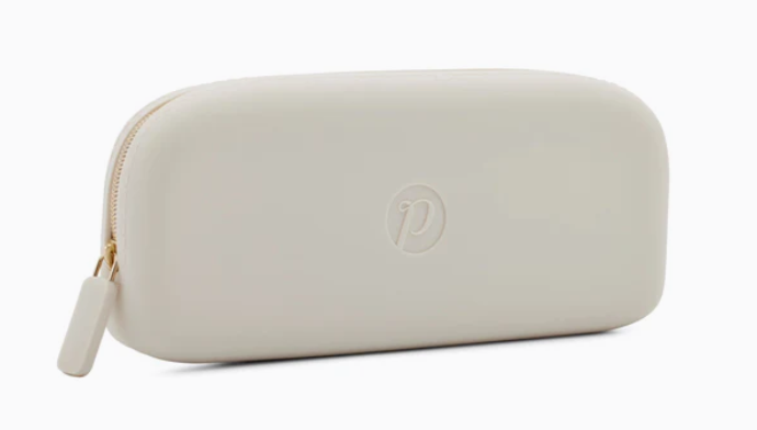 Peepers Silicone Eyeglass Case -Cream