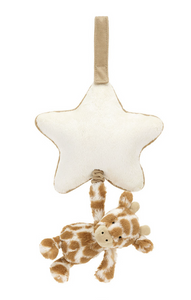 Baby Jellycat Bashful Giraffe Musical Pull