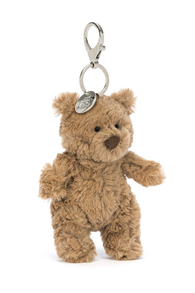 Jellycat Bartholomew Bear Bag Charm