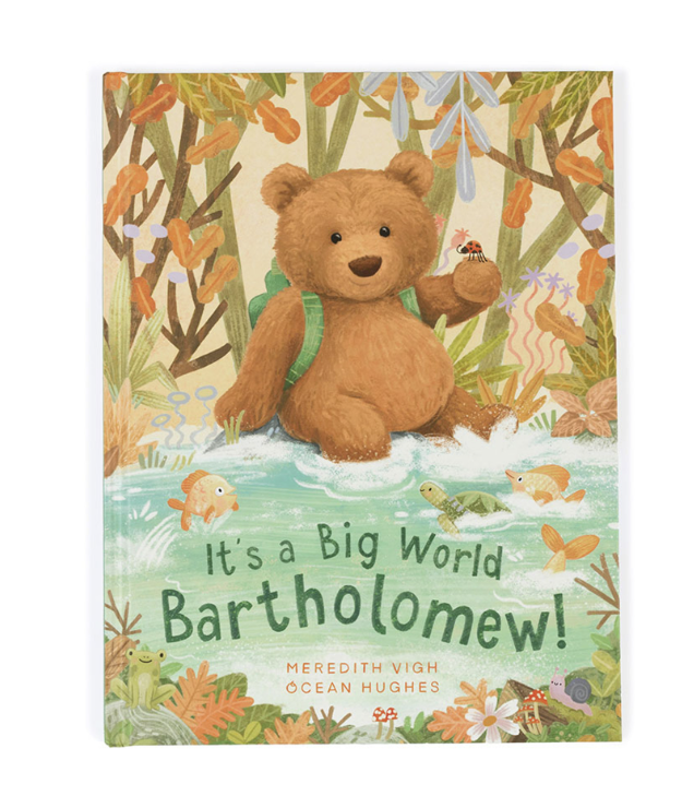 Jellycat Book -It's a Big World Bartholomew!