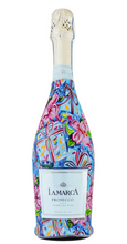 Load image into Gallery viewer, Preppy Happy Birthday Brushed Presents Prosecco Bottle Wrap
