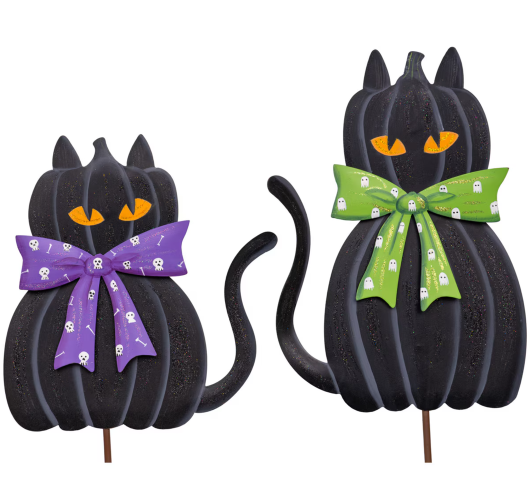 Black Pumpkin Cats