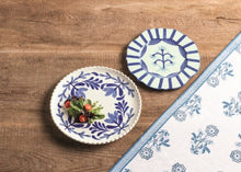 Load image into Gallery viewer, Blue &amp; White Floral Platter
