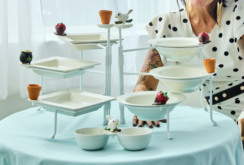 nora fleming triple tier stands – Mint Juleps Shop