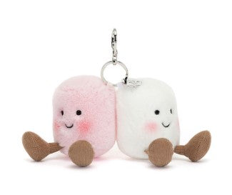 Jellycat Amuseable Pair of Marshmallows Bag Charm