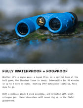 Load image into Gallery viewer, Standard Issue Waterproof Binoculars 8x25 -Cypress Green II
