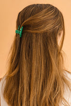 Load image into Gallery viewer, Teleties Classic Hair Clips -Shamrock Shimmer
