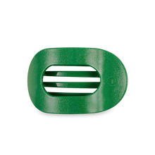 Load image into Gallery viewer, Teleties Flat Round Clips -Shamrock Shimmer

