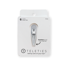 Load image into Gallery viewer, Teleties Snap Clip -Silver
