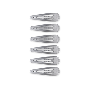 Teleties Snap Clip -Silver