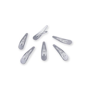 Teleties Snap Clip -Silver