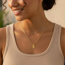 Load image into Gallery viewer, L&amp;E Storytellers Necklace -Cross Luke 8:50
