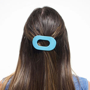 Teleties Flat Round Clips -Summer Sky