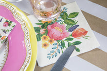 Load image into Gallery viewer, H&amp;C Cocktail Napkins -Sweet Garden
