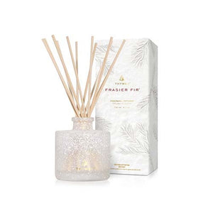 Thymes Frasier Fir Flocked Reed Diffuser Petite