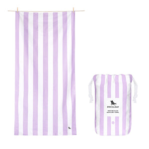 Quick Dry Towel -Lg Cabana -Lombak Lilac