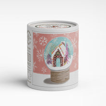 Load image into Gallery viewer, True South Mini Holiday Greetings Gingerbread Snow Globe Puzzle

