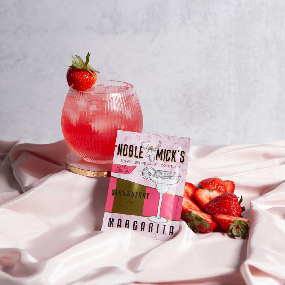 Noble Mick's Craft Cocktail -Strawberry Margarita