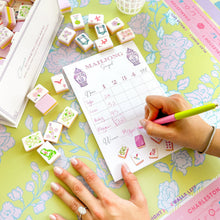 Load image into Gallery viewer, Mahjong Scorecard Pad -Taylor Tiles
