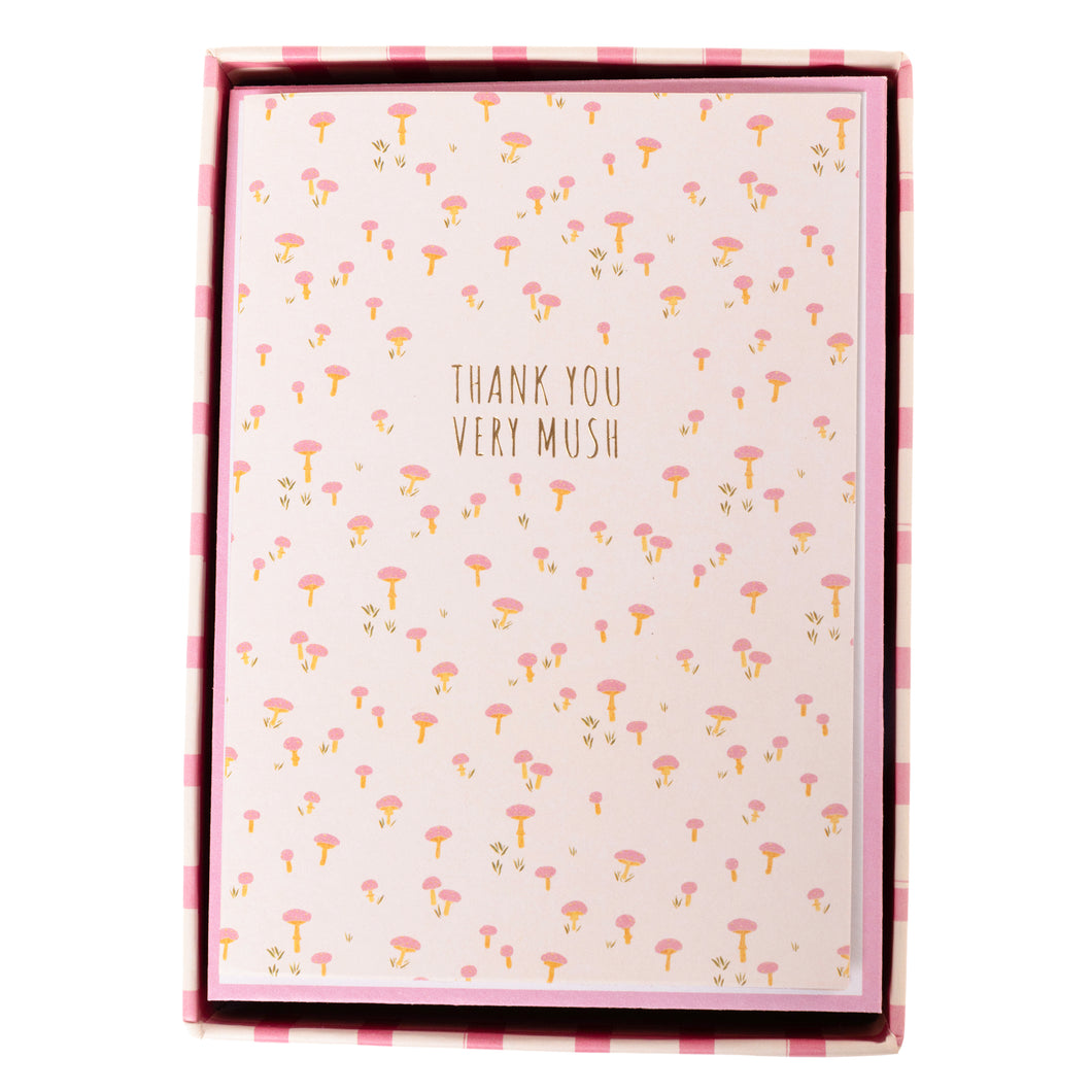 Graphique Boxed Notecards -Mushrooms