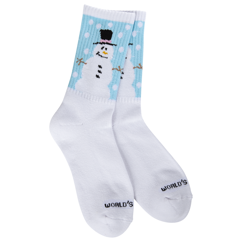 WS Socks Sport Crew -Snowman