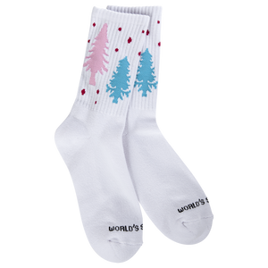 WS Socks Sport Crew -Whimsical Forest