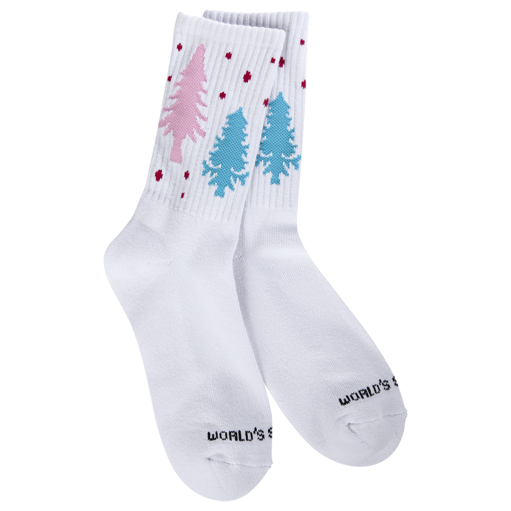 WS Socks Sport Crew -Whimsical Forest