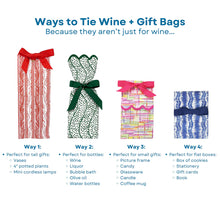 Load image into Gallery viewer, Wine &amp; Gift Bag Kit -Green Dot
