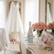 Load image into Gallery viewer, Wedding Romance Prosecco Bottle Wrap
