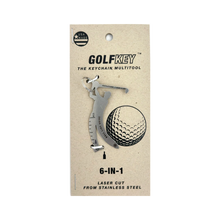 Load image into Gallery viewer, 6-in-1 Keychain Multi-Tool -Golf
