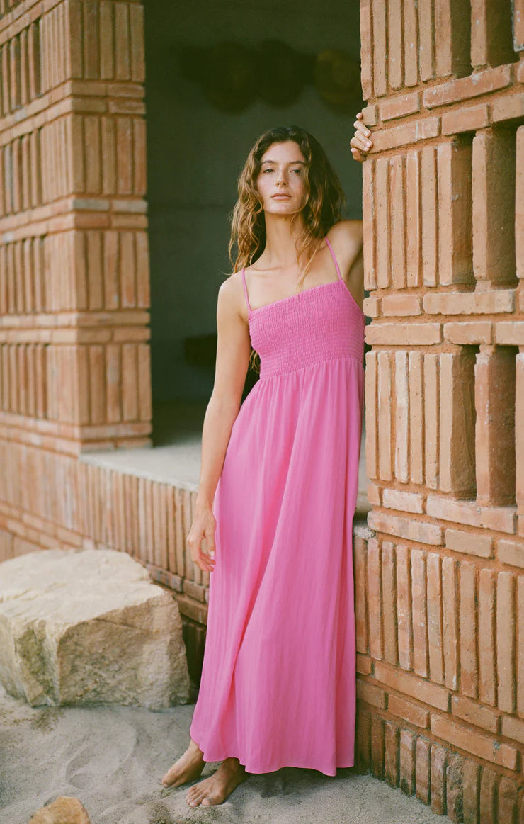 Z Supply Beachside Midi Dress -Heartbreaker Pink Mint Juleps Shop Z Supply Beachside Midi Dress -Heartbreaker Pink Mint Juleps Shop