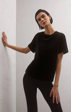 Load image into Gallery viewer, Z Supply Simone Velvet Top -Black
