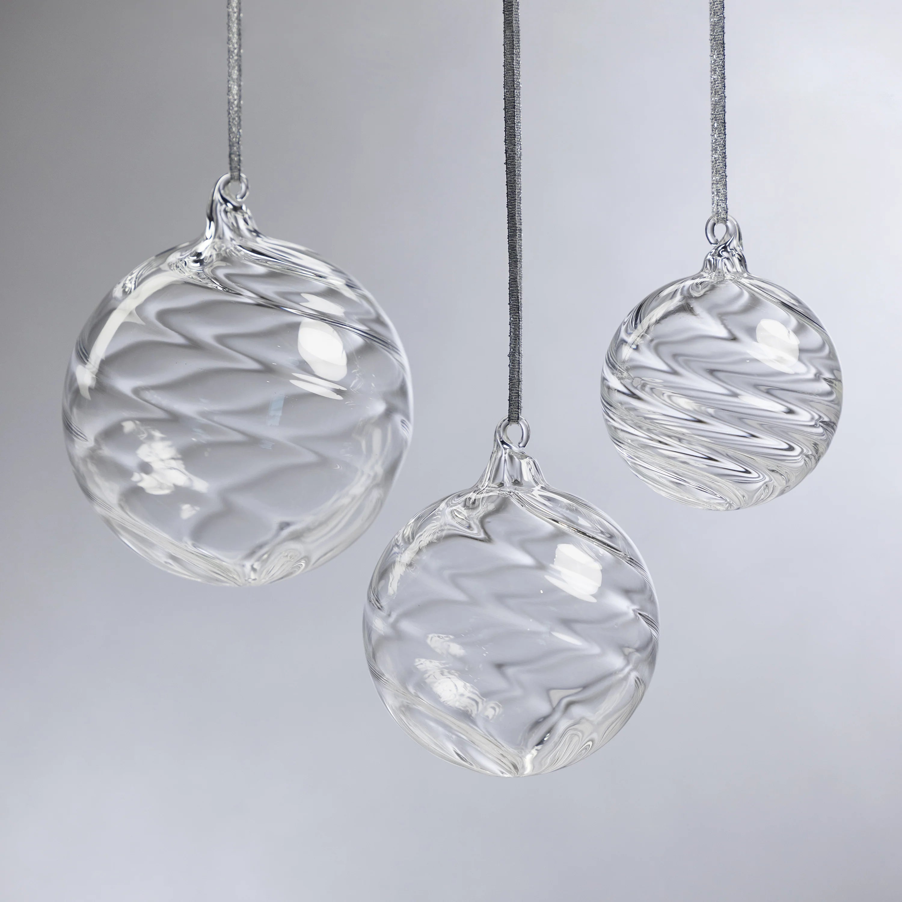Plain glass ornaments online