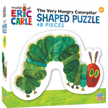Load image into Gallery viewer, Eric Carle The Very Hungry Caterpillar Shaped Puzzle
