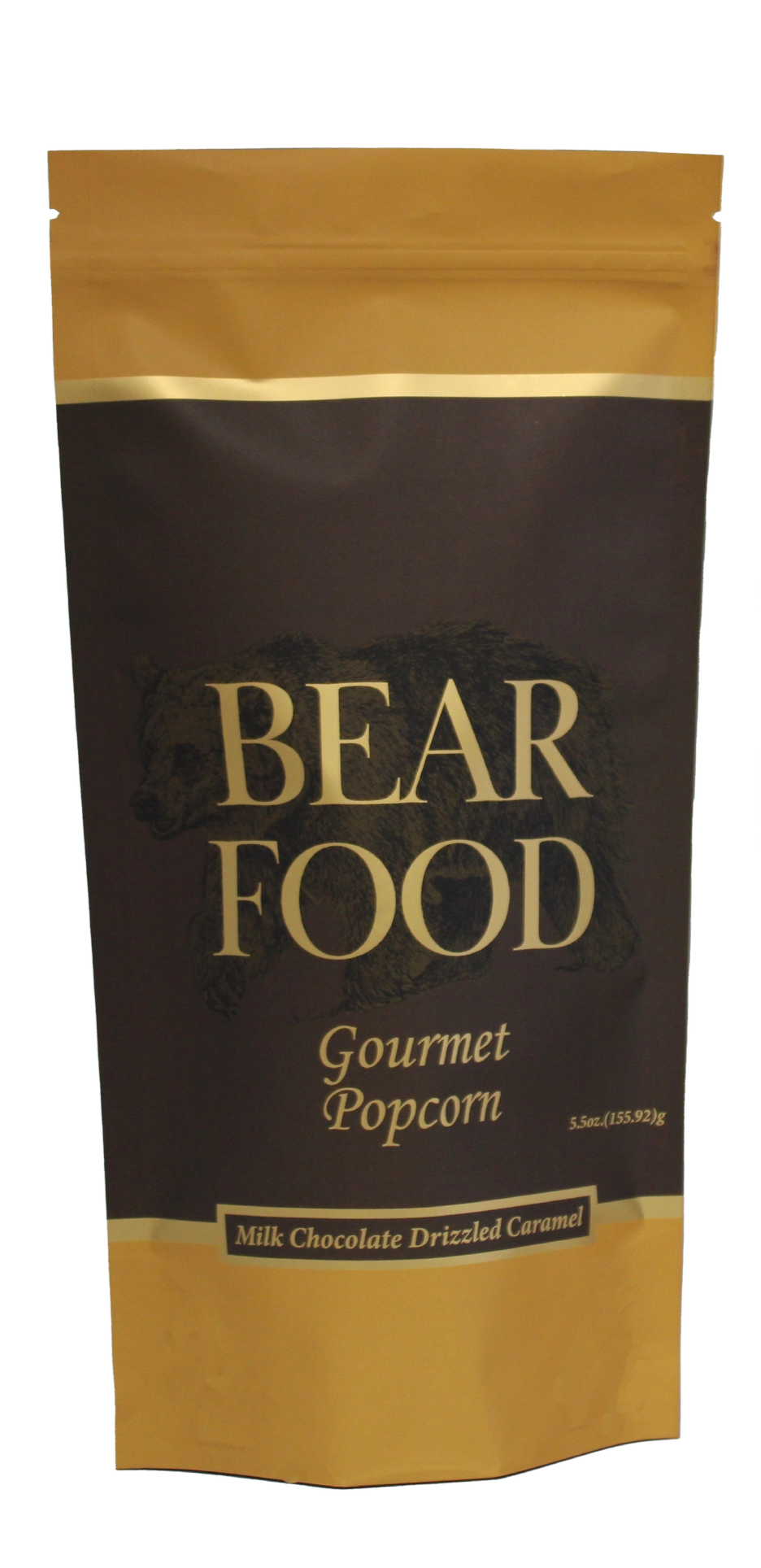 Bear Food Milk Chocolate Caramel Gourmet Popcorn