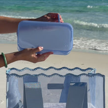 Load image into Gallery viewer, Jelly Makeup Bag -Carolina Blue
