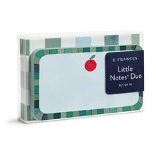 Load image into Gallery viewer, E Frances Little Notes Duo Set -Apple
