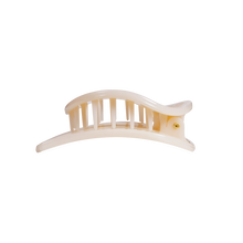 Load image into Gallery viewer, Teleties Flat Circle Clip -Almond Beige
