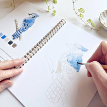 Load image into Gallery viewer, Watercolor Workbook Set -Birds

