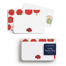 Load image into Gallery viewer, E Frances Little Notes Duo Set -Ladybug
