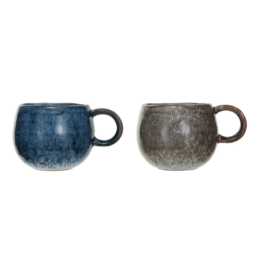 Rounded Stoneware Mug