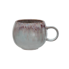 Load image into Gallery viewer, White &amp; Berry Stoneware Mug
