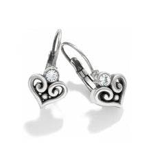 Load image into Gallery viewer, Brighton Alcazar Heart Leverback Earrings
