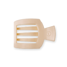 Load image into Gallery viewer, Teleties Flat Square Clips -Almond Beige
