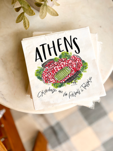 Collegiate Napkins -Athens