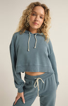 Load image into Gallery viewer, Z Supply Jacobi Sweatshirt -Oceanic Blue
