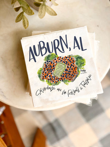 Collegiate Napkins -Auburn