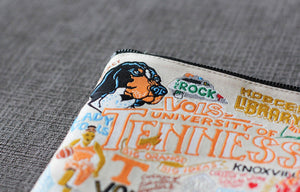 Collegiate Zip Pouch -Tennessee